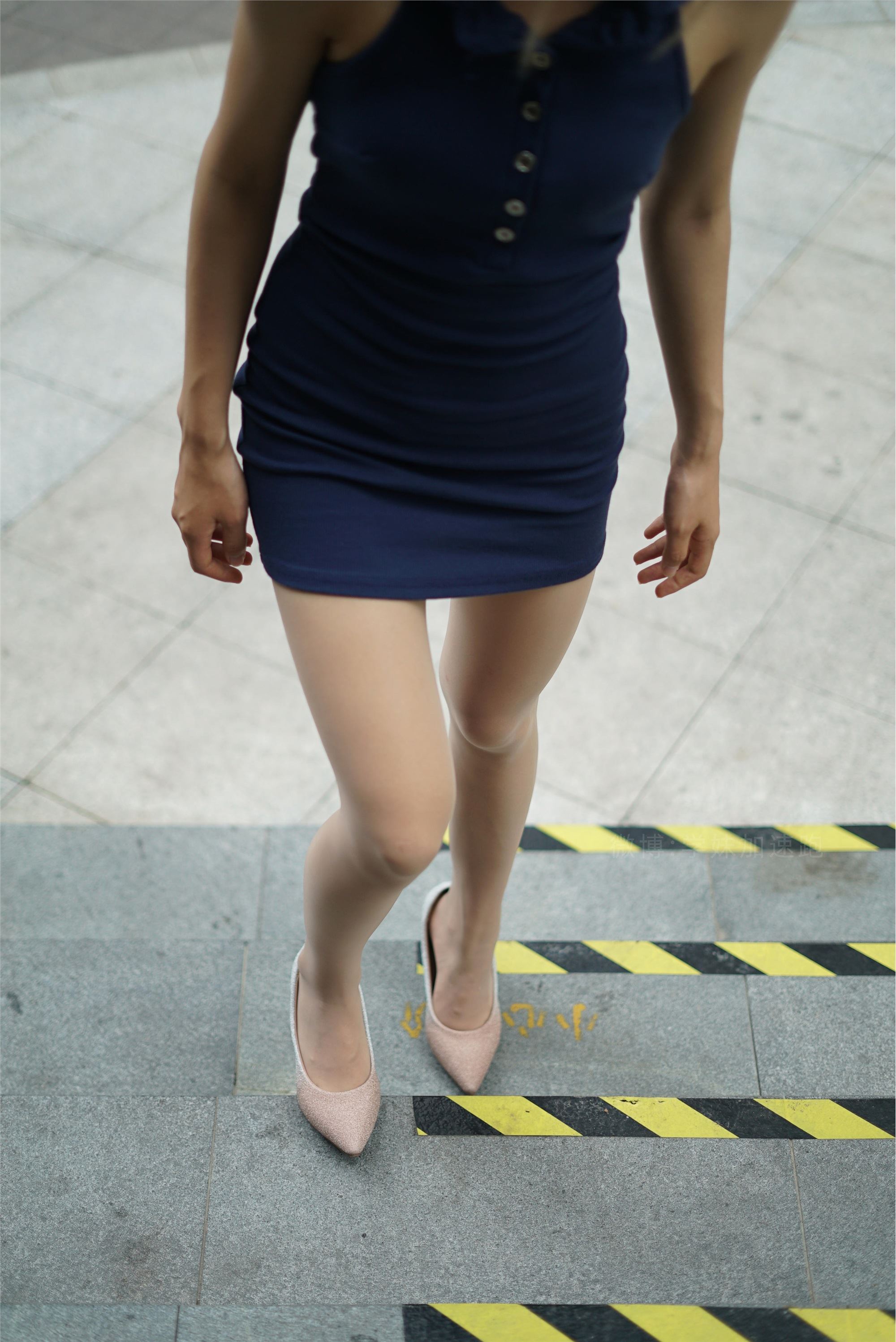 学妹加速跑 XM061《蓝色小妖姬-敏儿》